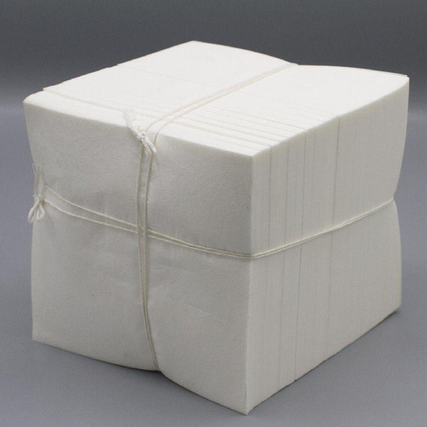 H&V #1525 1.5 oz White Tearaway 6" Square Sheets 500 pieces